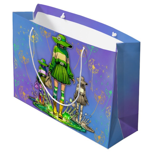 Through the Rain Gift Bag (Back Angled)