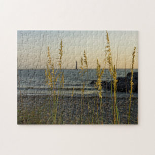 Through The Sea Oats Jigsaw Puzzle