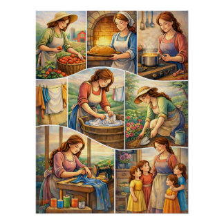 Through the Seasons of Life Mpm Grandma Poster