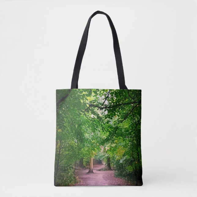 Through the trees tote bag (Front)