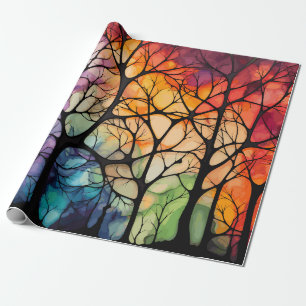 Through the Trees Wrapping Paper