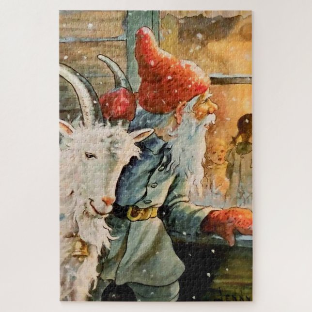 “Through the Window” by Jenny Nystrom Jigsaw Puzzle (Vertical)