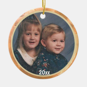 Through The Years Photo Keepsake Ornament