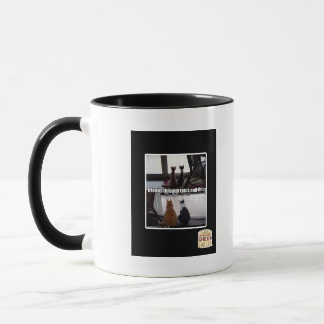 Through thick and thin mug (Left)
