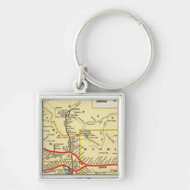 Through train service from Chicago Key Ring (Front)