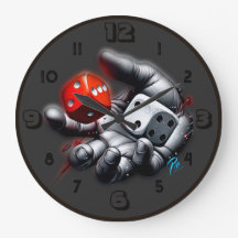 Throw a Dice 101 Clock