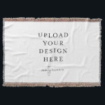 Throw Blanket 54" x 38"<br><div class="desc">Customise your design in Templett. After you are done editing,  download your file in a JPG format (don't forget to turn on the bleed option). Upload your design here by clicking on the blue "Personalise" button.</div>