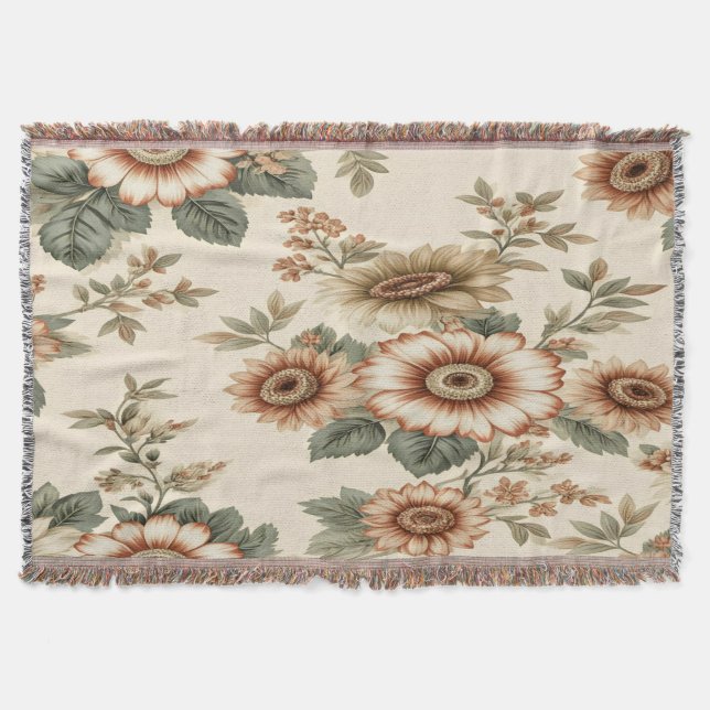 Throw Blanket: A Touch of Nature for Your Home (Front)