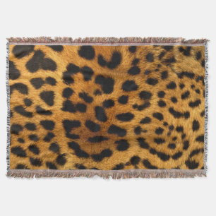 Throw Blanket/Cheetah Print