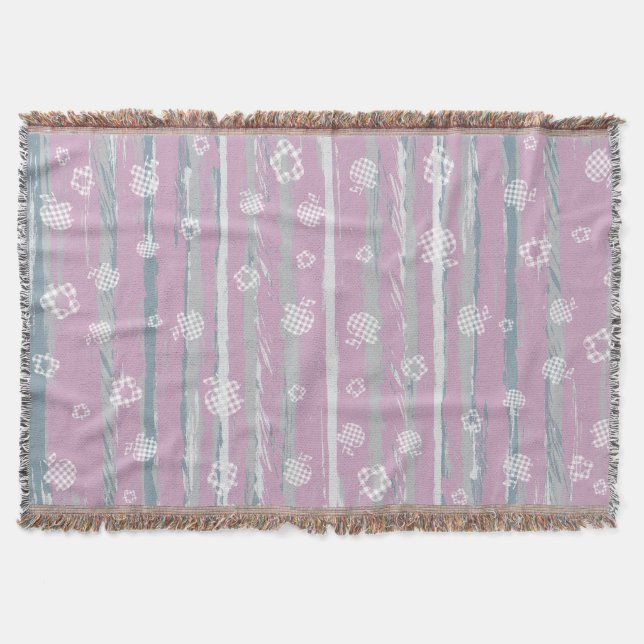 Throw Blanket – Gingham Orchard (Front)