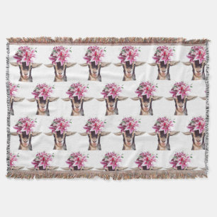 Throw Blanket Lily the Goat