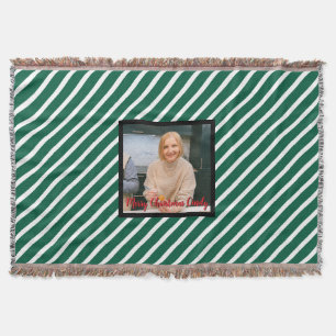 Throw Blanket - Merry Christmas Custom Picture