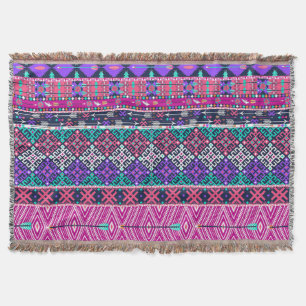 Throw Blanket/Tribal Pattern Blanket
