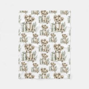 Throw Cushion Fleece Blanket
