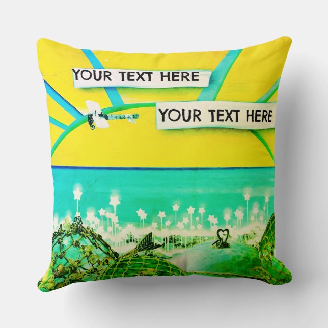 Throw Pillow (Back)