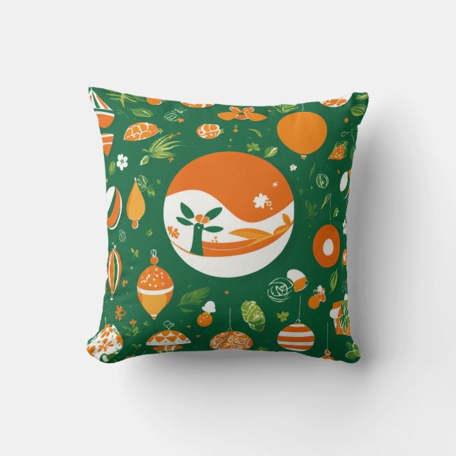 Throw Pillow 16"x16" (Front)