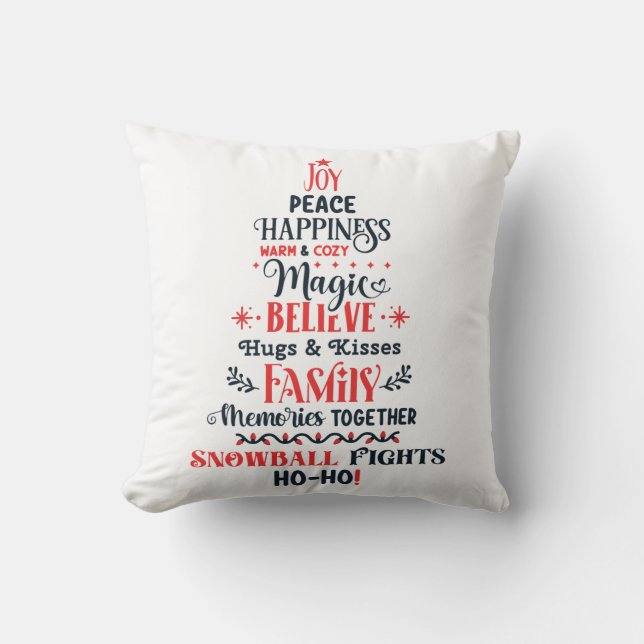 Throw Pillow 16" x 16" (Front)
