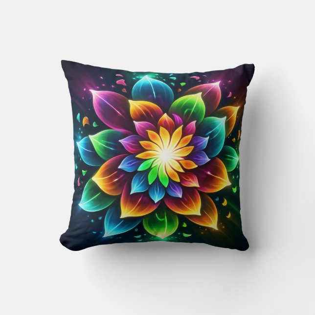 Throw Pillow 16" x 16" Zazzle pillows now come  (Front)