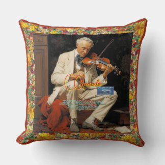 Throw Pillow 1 Burnt Red(Quando)RFPMDesigns©️2024 