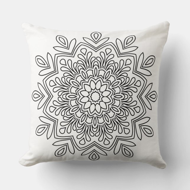 Throw Pillow 20" x 20" (Front)