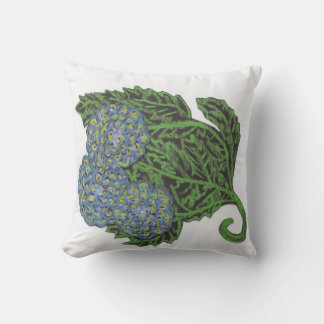Throw Pillow 20" X 20" Hydrangea