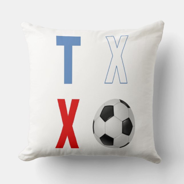 Throw Pillow 20x20   TEXAS  SPORT  (Front)