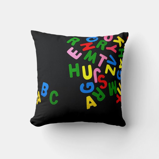 Throw Pillow Alphabet (Front)