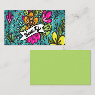 Throw Pillow Beauty with Flowers Enclosure Card