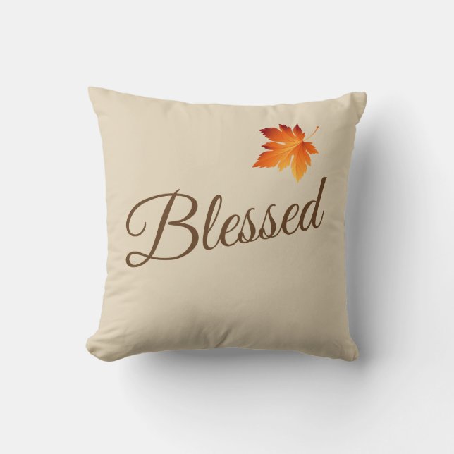 Throw Pillow-Blessed Pillow (Front)