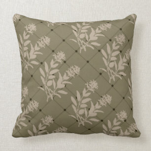 Throw Pillow - Brown Sage