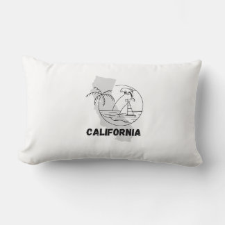 Throw Pillow california