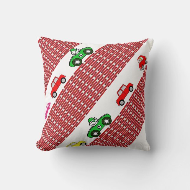 Throw Pillow Car (Front)