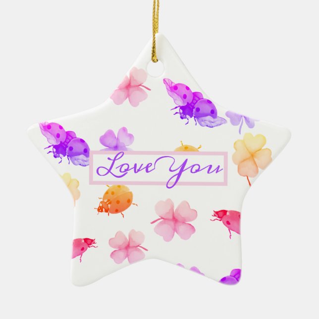 Throw Pillow Ceramic Ornament (Front)