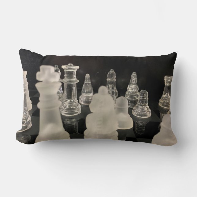 Throw Pillow Chess. (Front)