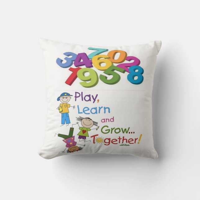 Throw Pillow Childrens (Front)