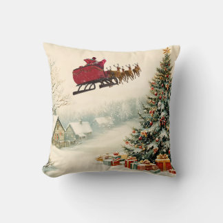 Throw Pillow Christmas is here