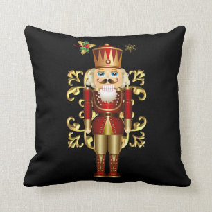 Throw Pillow-Christmas Nutcracker Cushion