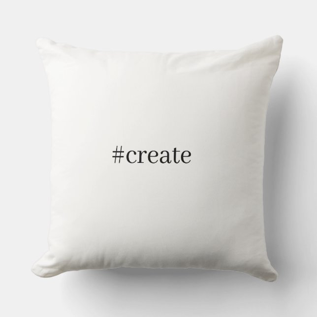 Throw Pillow  Cosy Comforts: Elevate Your Space (Front)