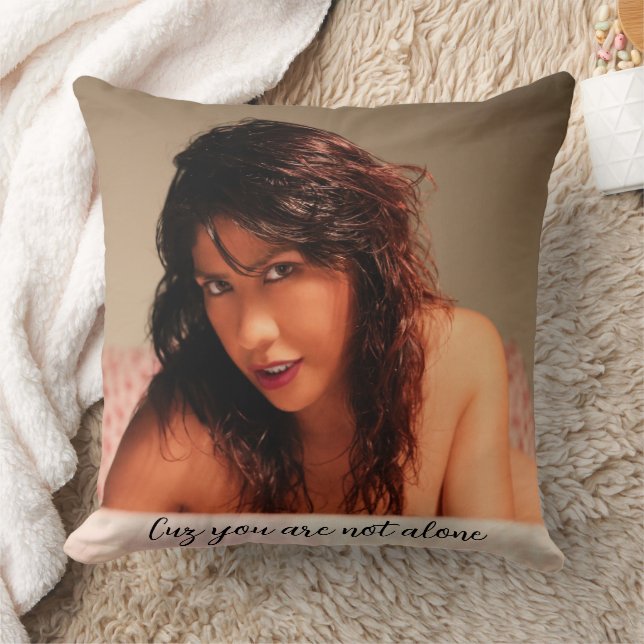 Throw Pillow | Coz you are not alone | (Blanket)