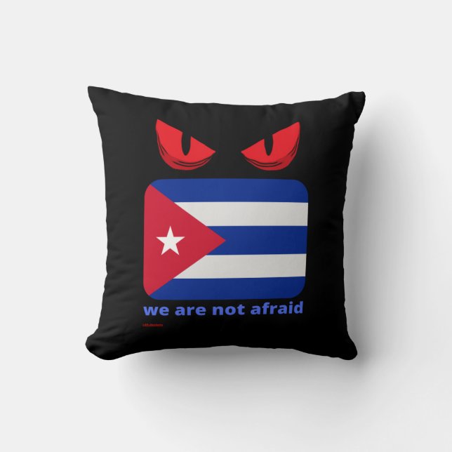 throw pillow  "CUBA" (Front)