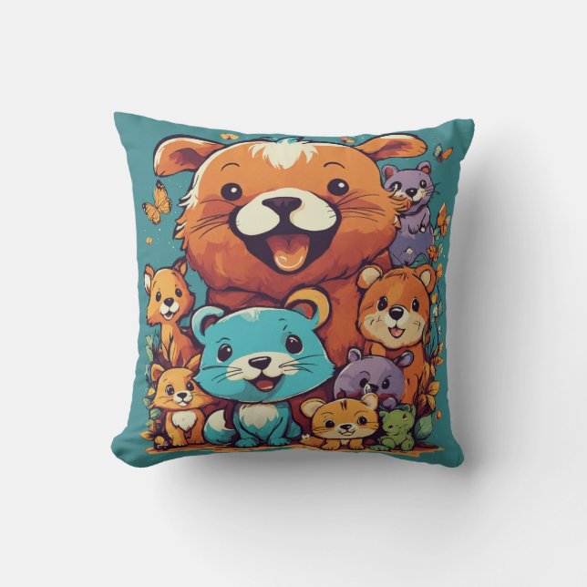 Throw Pillow/ Cushion (Front)