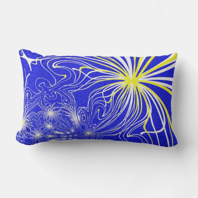 Throw pillow // cushion lumber. (Front)