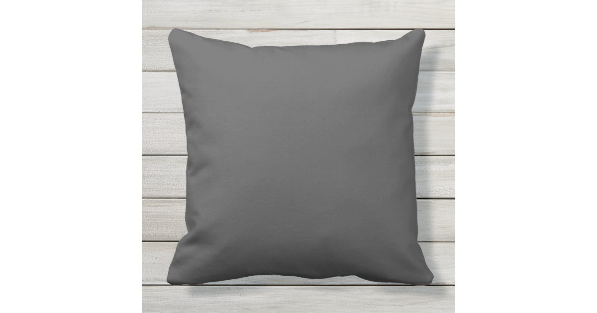 Throw Pillow (Dark Charcoal)