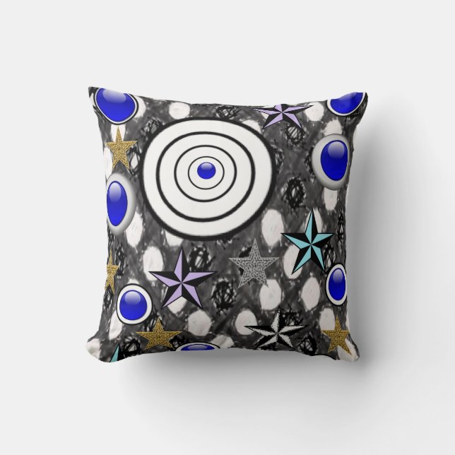 throw pillow decore abstract (Front)