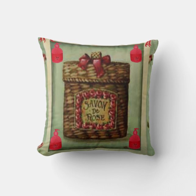 throw pillow decore bathroom (Front)