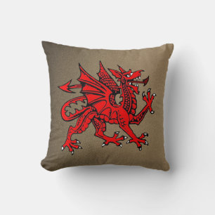 Throw Pillow Dragon