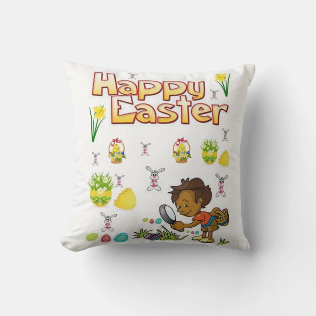 Throw Pillow Easter (Front)