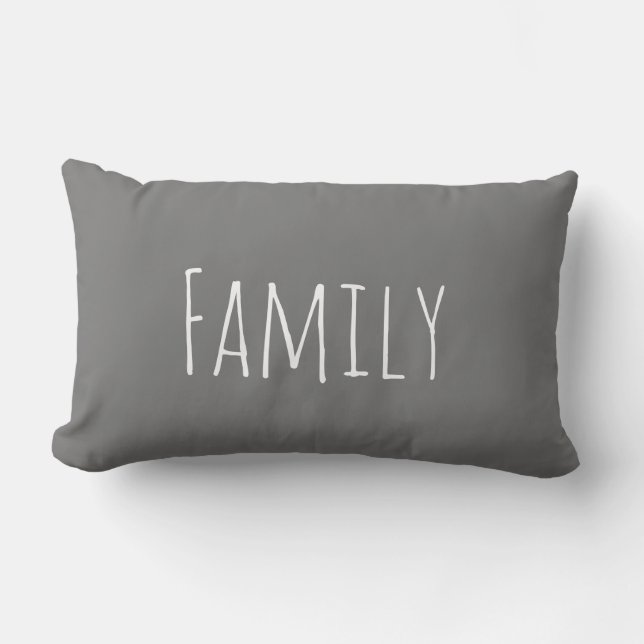 Throw Pillow Family Rectangle (Front)