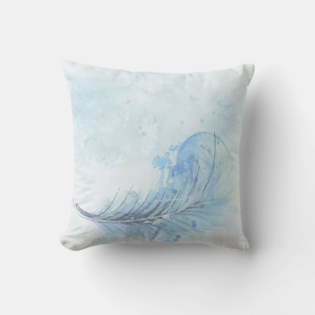 Throw Pillow/Feather Cushion (Front)