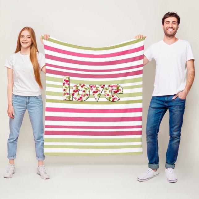 Throw Pillow Fleece Blanket (In Situ)